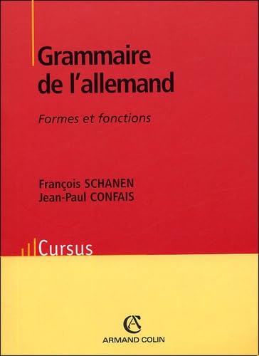 Grammaire de l'allemand: Formes et fonctions Books
