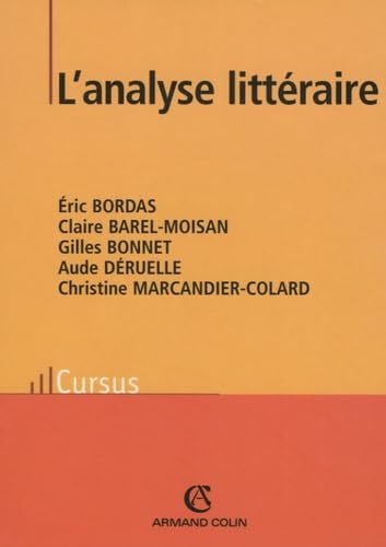 L'analyse littéraire: Notions et repères Books