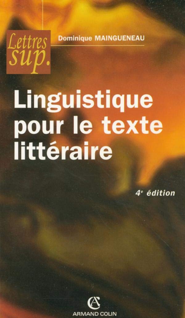Linguistique pour le texte littéraire Books