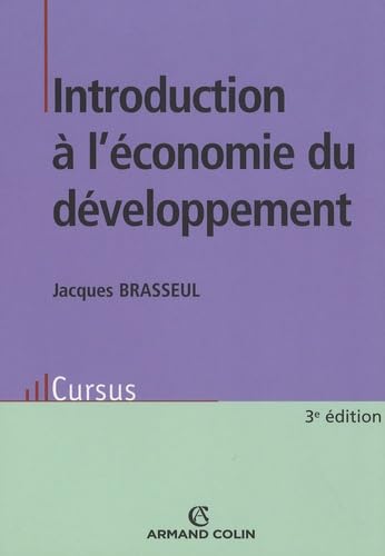 Introduction à l'économie du développement Books