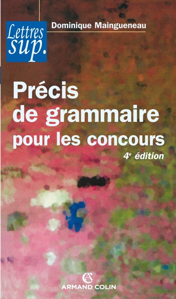 Précis de grammaire pour les concours Books