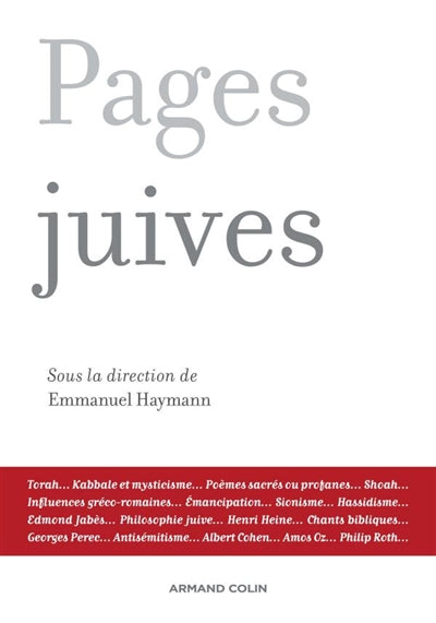 Product Image: Pages juives
