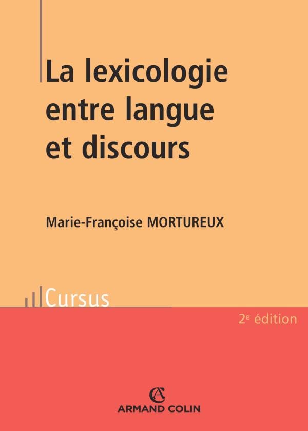La lexicologie entre langue et discours Books