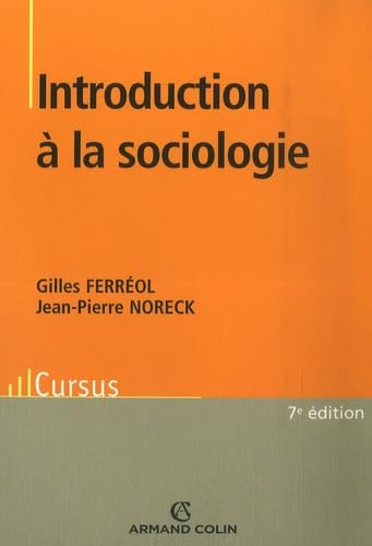 Introduction à la sociologie Books