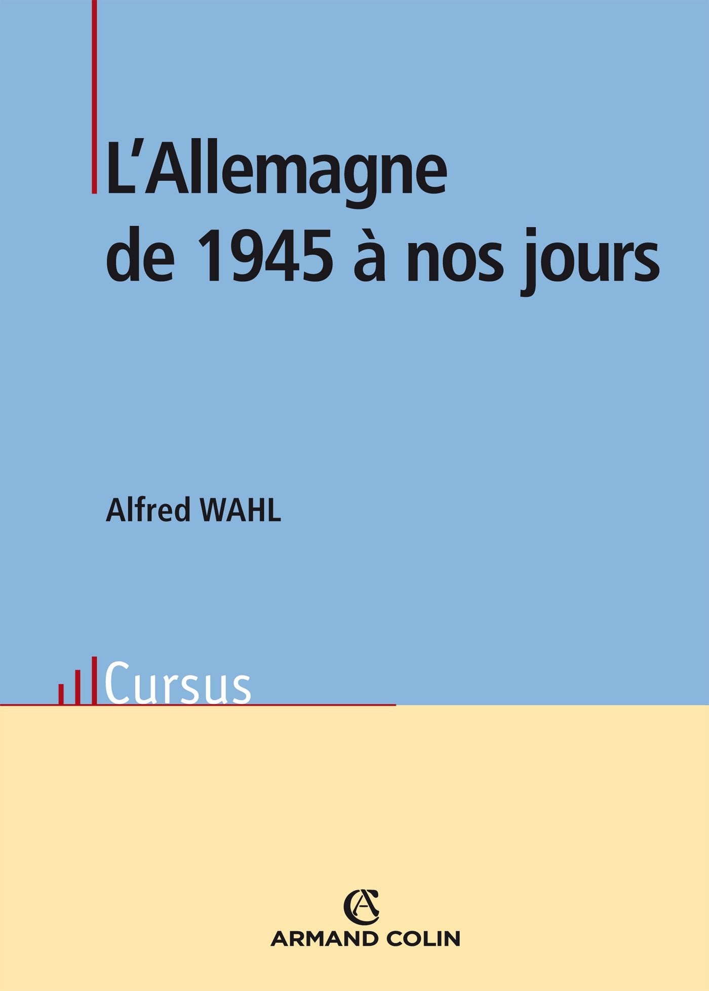 L'Allemagne de 1945 à nos jours Books