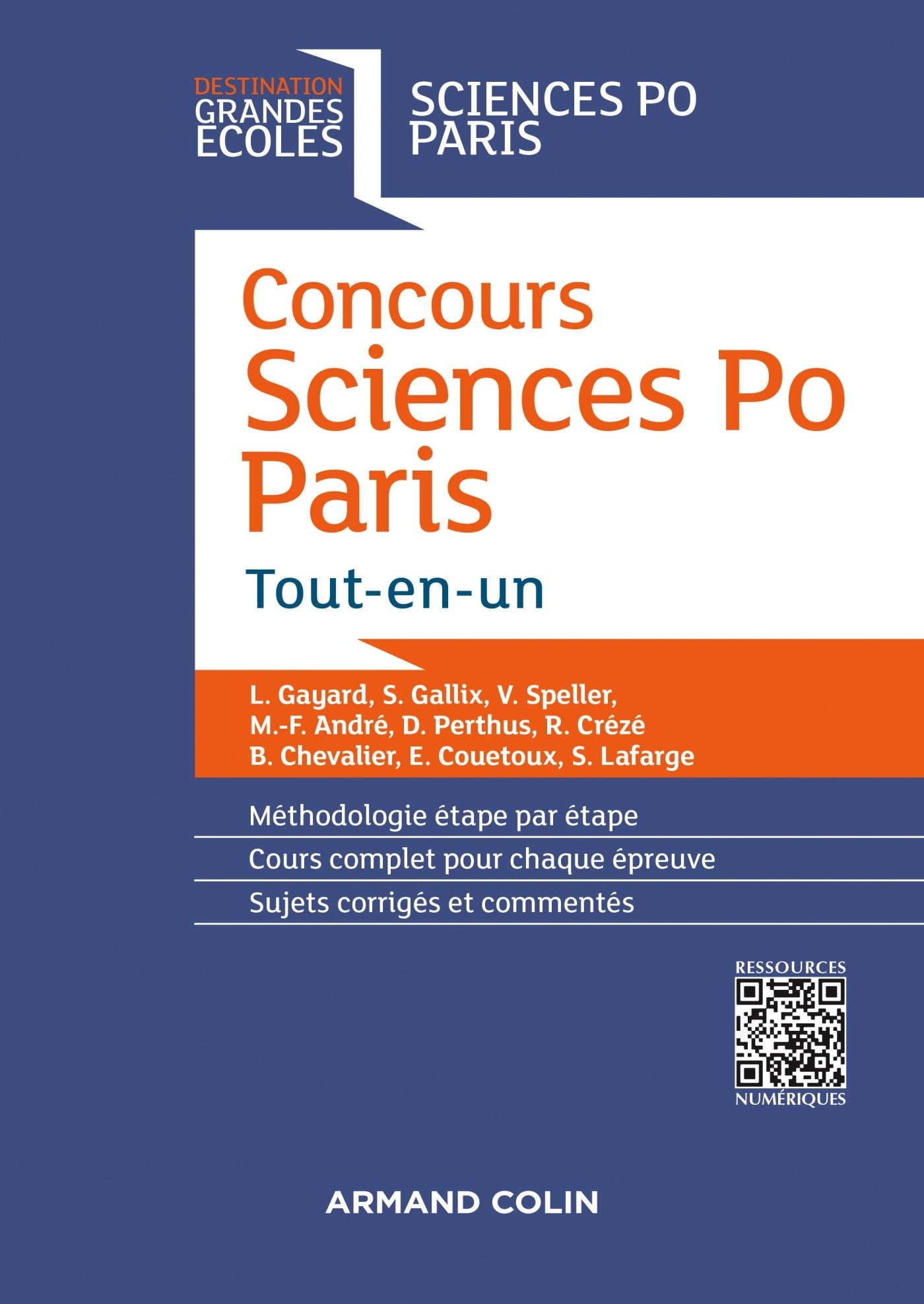 Concours Sciences Po Paris - Tout-en-un: Tout-en-un book