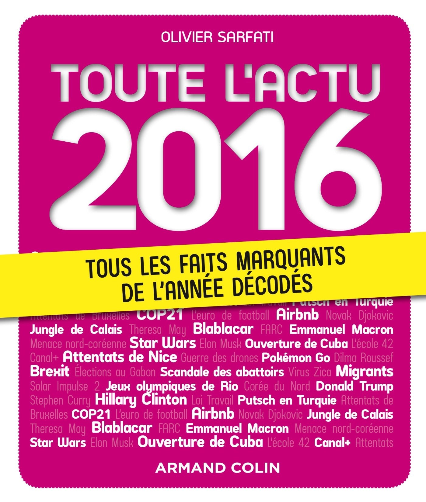 Toute l'actu: Tous les faits marquants de l'année décodés Books