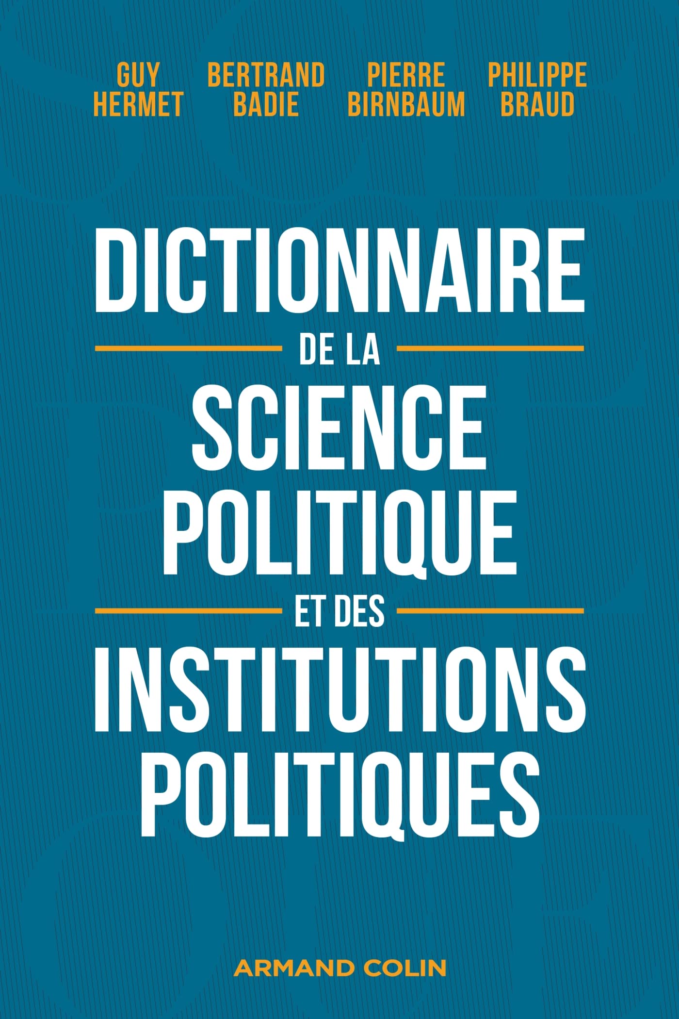 Dictionnaire de la science politique et des institutions politiques - 8e éd. book