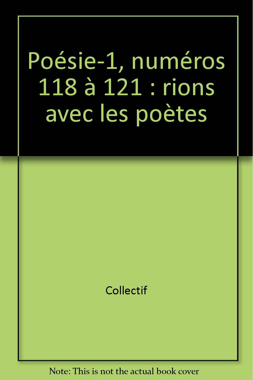Poesie-1 no 118 a 121 rions avec po Books
