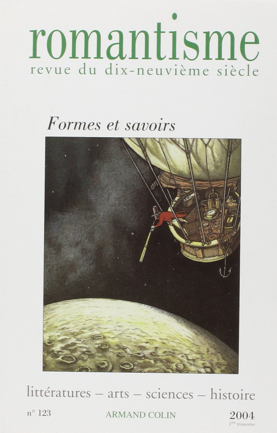 Romantisme, N° 123 : Formes et savoirs book