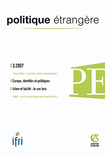 Politique étrangère (3/2007): Europe, identités et politiques book