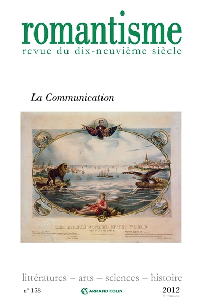 Product Image: Romantisme, n° 158. La communication