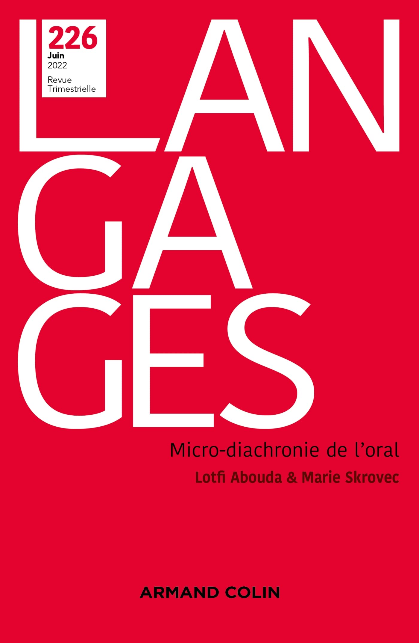 Langages Nº 226 2/2022: Langages Nº 226 2/2022 book