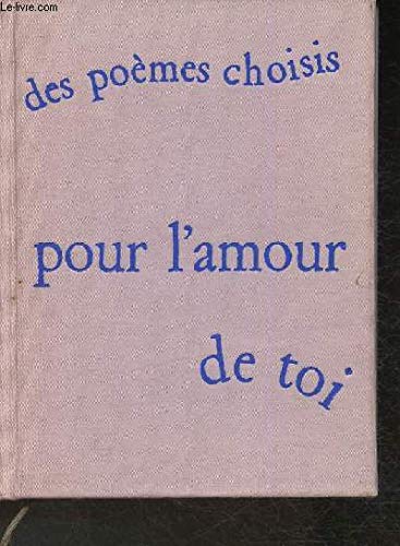 Des poèmes choisis pour l'amour de toi (Collection "La petite sirène") book