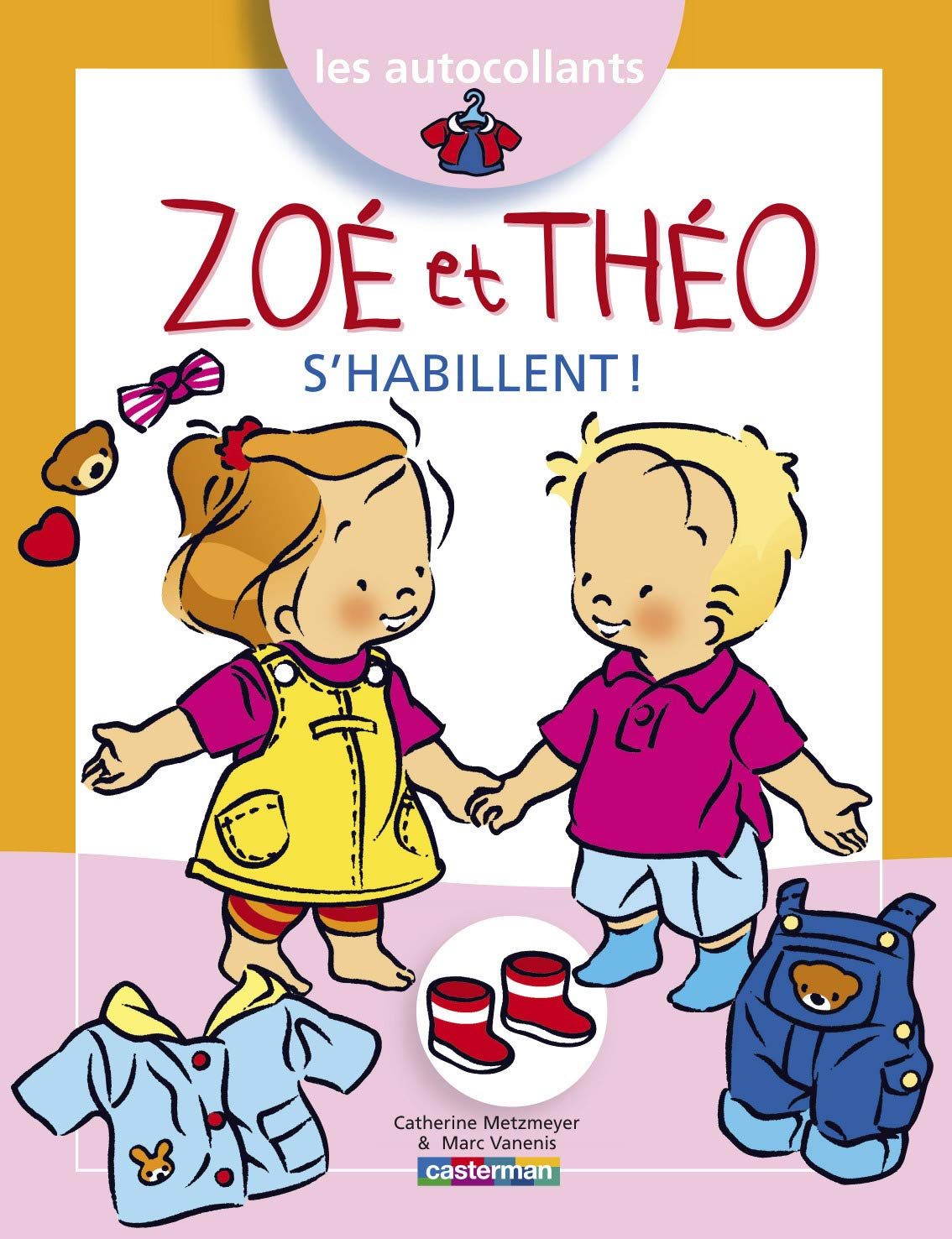 Les autocollants Zoé et Théo Tiptoi & Games
