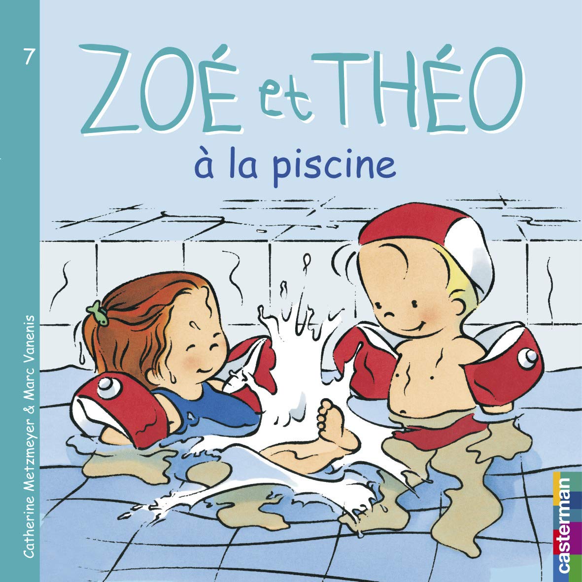 Zoé et Théo à la piscine book