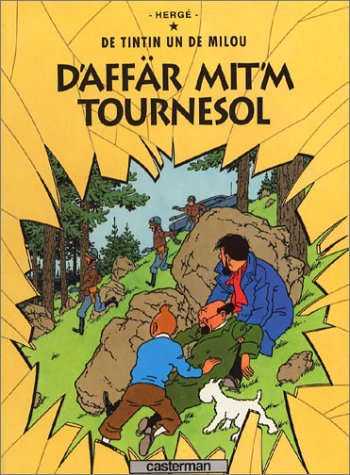 L'affaire Tournesol (en alsacien) Manga