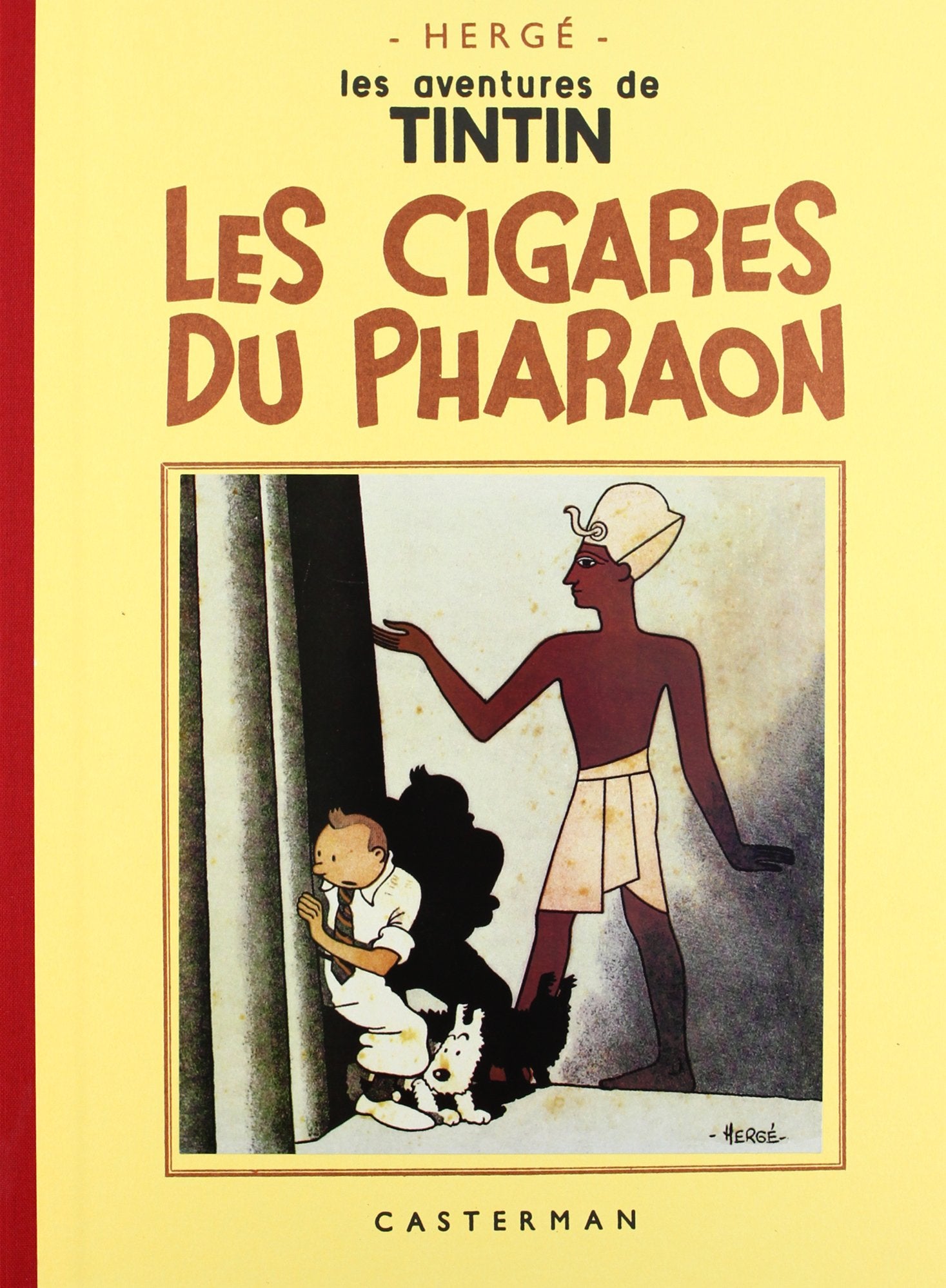 Les Cigares du Pharaon: Grand format, fac-similé de l'édition de 1942 en noir et blanc (nouvelle édition) Manga