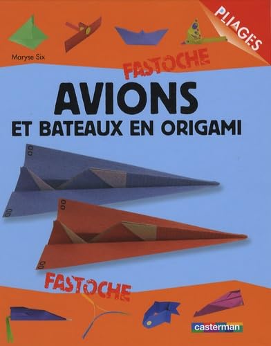 avions et bateaux en origami book