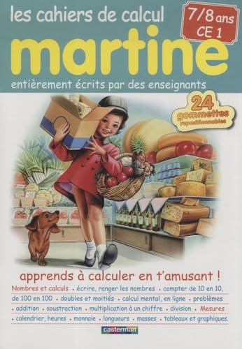 Martine - Cahiers de calcul - CE1 Mathematics
