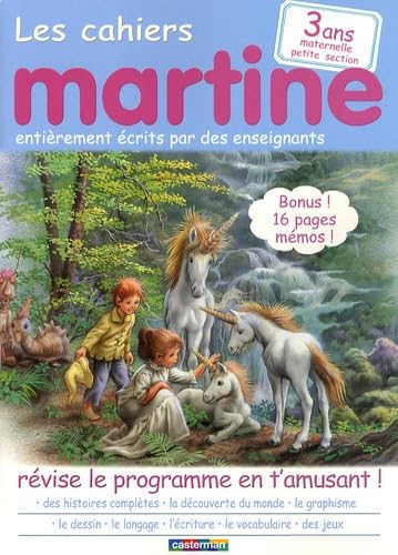 Cahiers Martine maternelle petite section -3ans book