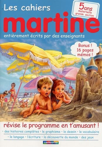 Cahiers Martine maternelle grande section -5 ans Children's books