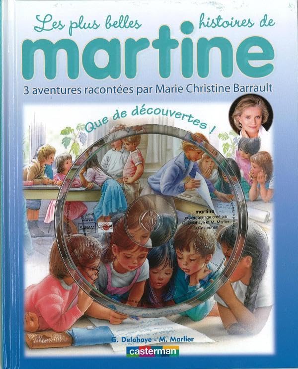Martine Livres CD: Que De Decouvertes ! (Livre + CD) Classics