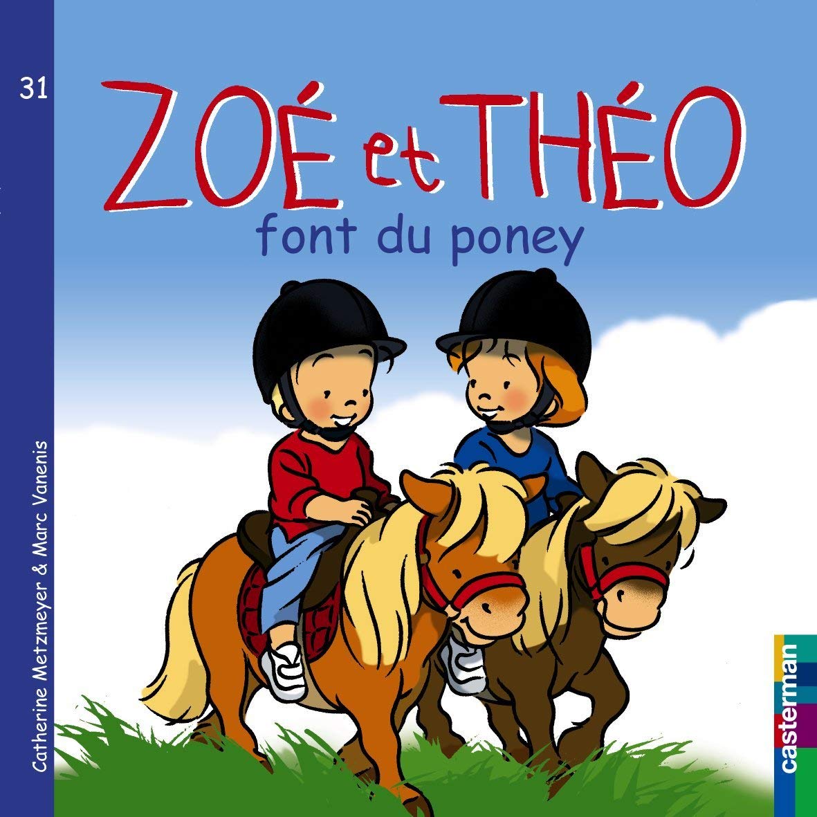 Zoé et Théo font du poney Children's books