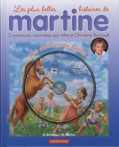 Martine Des amours de betes (Livre + CD) Classics