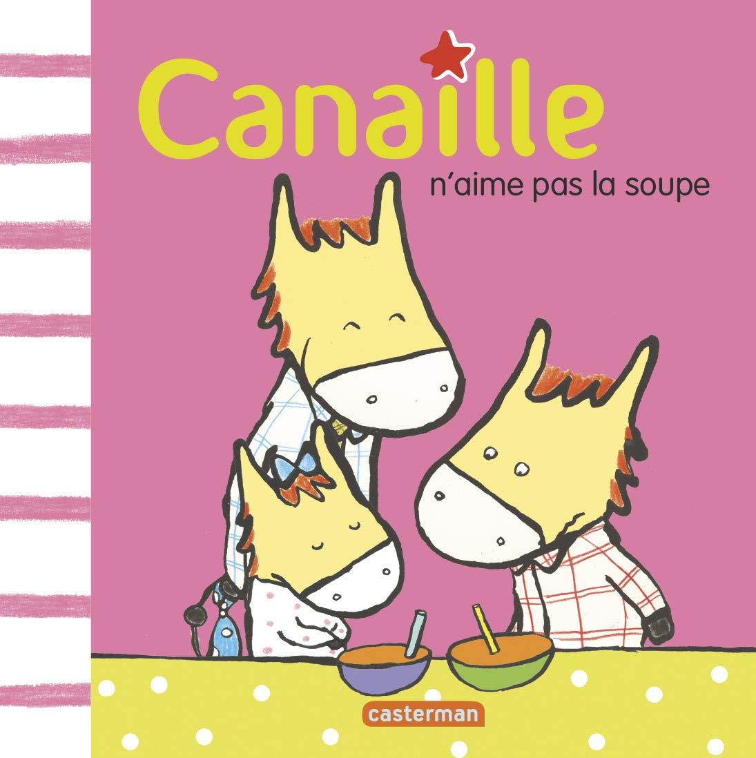 Canaille n'aime pas la soupe Children's books