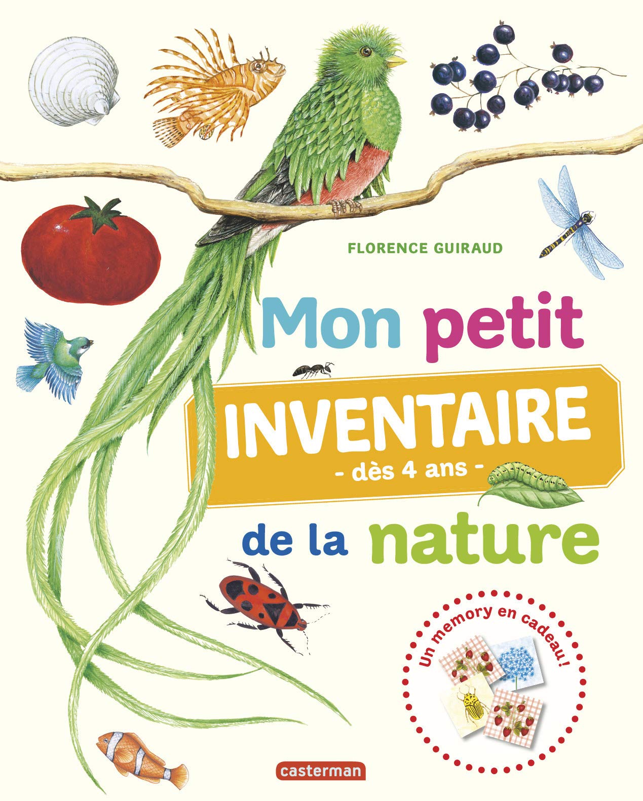 Mon petit inventaire de la nature: Dès 4 ans Children's books