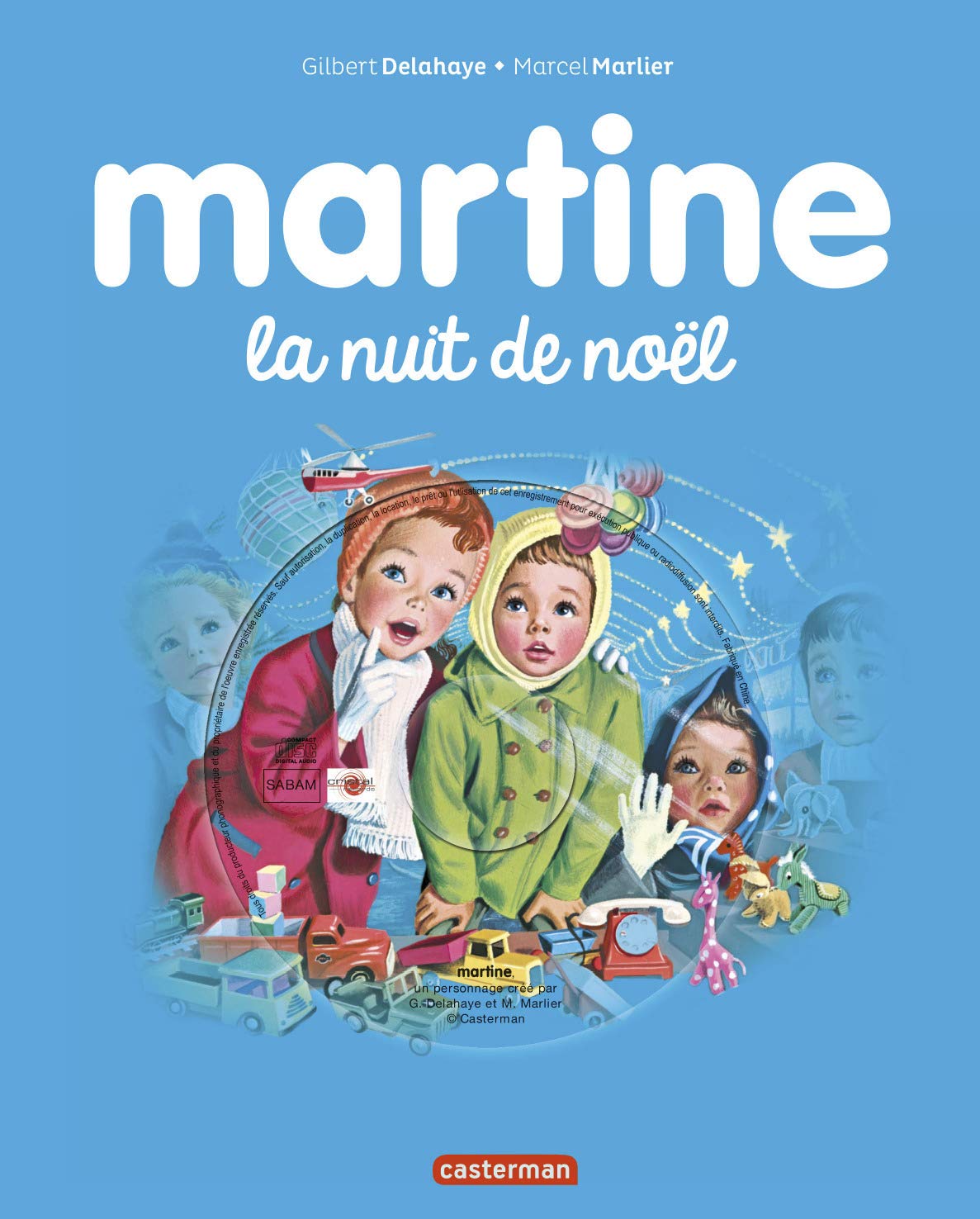Martine, la nuit de Noël, m. Audio-CD Children's books
