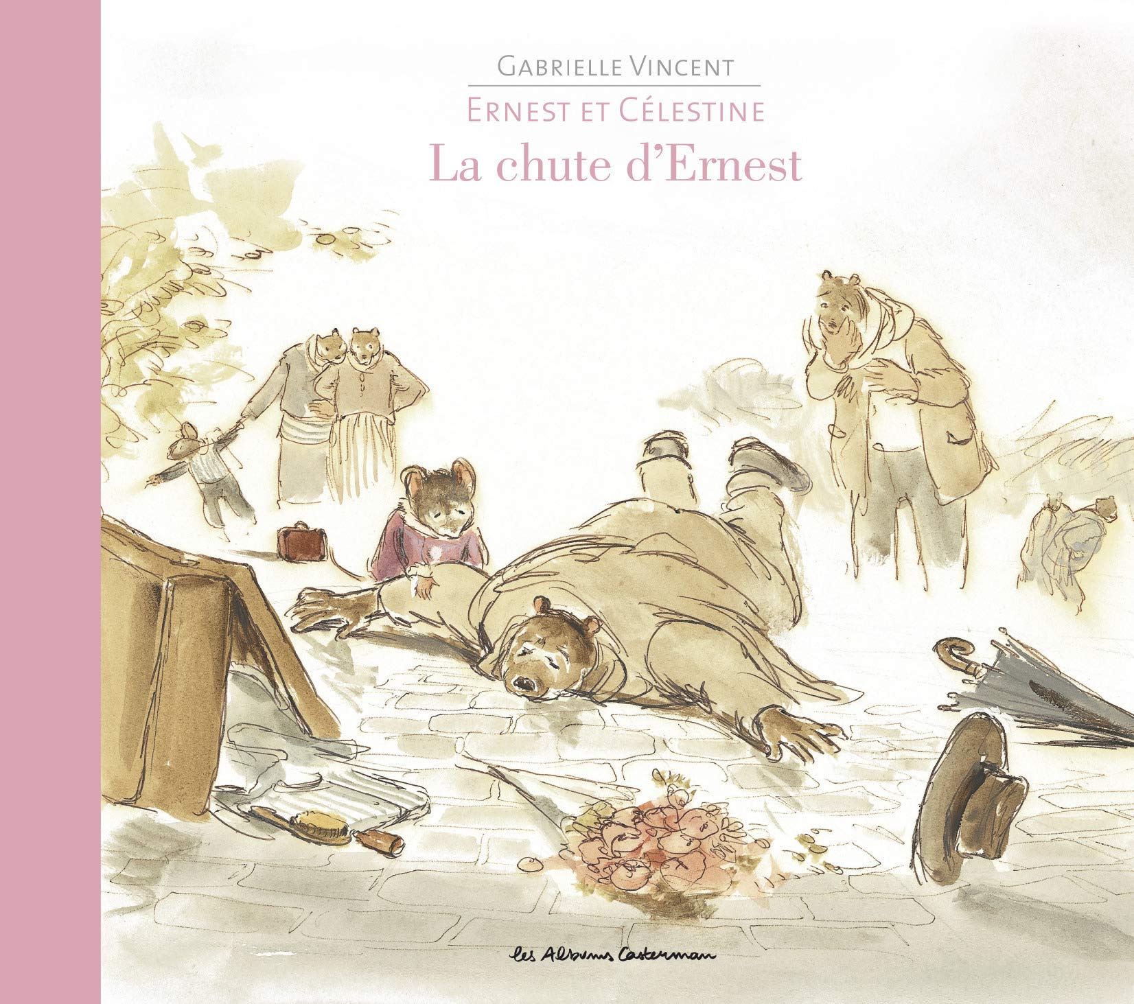 Ernest et Célestine - La chute d'Ernest: Edition cartonnée dos toilé Children's books