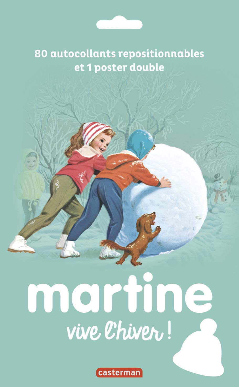 Vive l'hiver ! 80 autocollants repositionnables et 1 poster double book