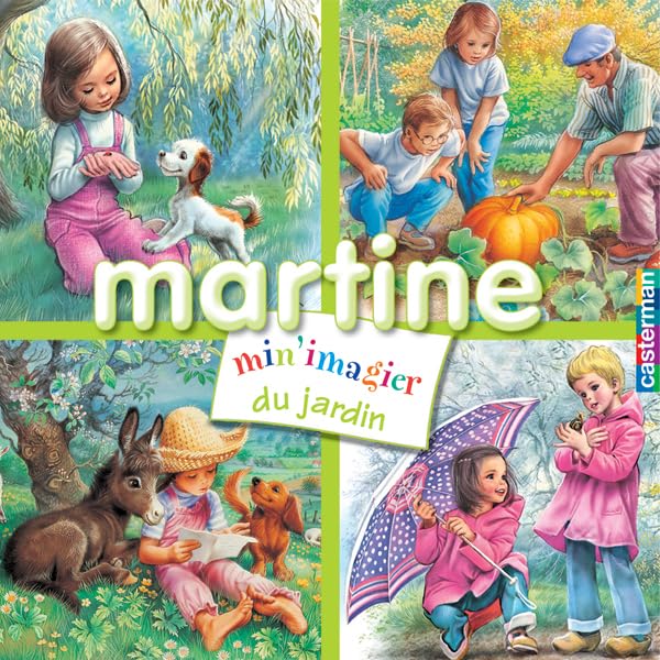 Martine, min'imagier au jardin: Min'imagier du jardin Parents & Children