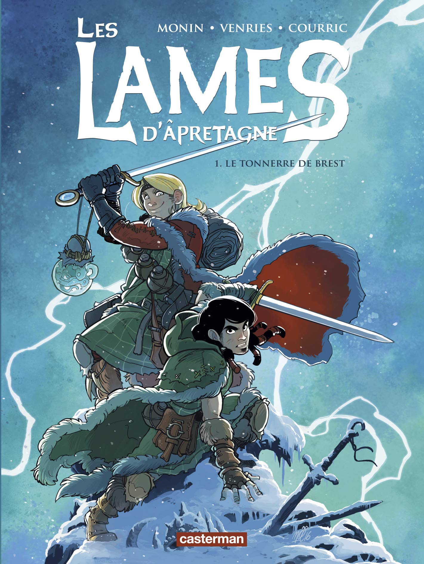 Les Lames d'Âpretagne: Le tonnerre de Brest (1) Manga