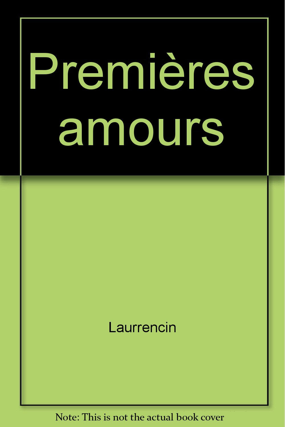 Premières amours book