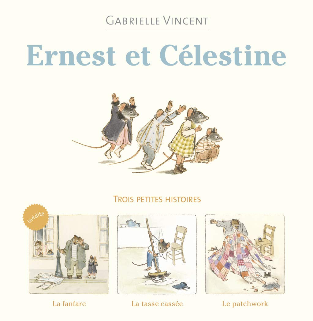 Ernest et Célestine - Trois petites histoires inédites: Coffret Children's books