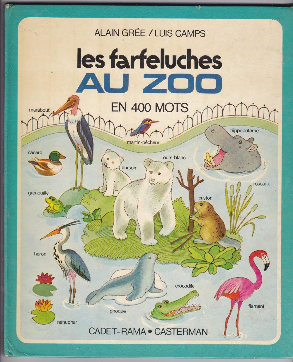 Les Farfeluches au zoo book