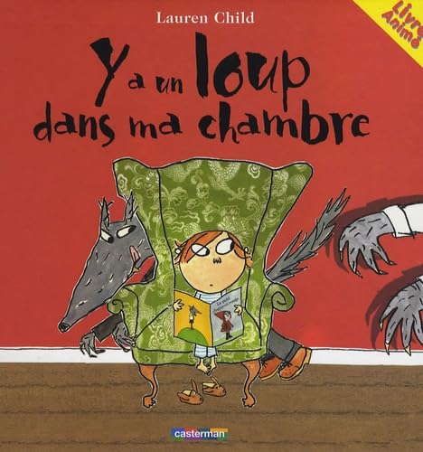 Y a un loup dans ma chambre: LIVRE ANIME Children's books