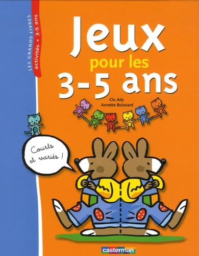 Jeux pour les 3-5 ans: GRAND LIVRE Non-fiction