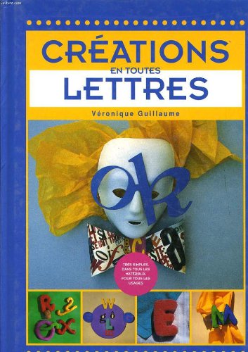 Creations en toutes lettres book