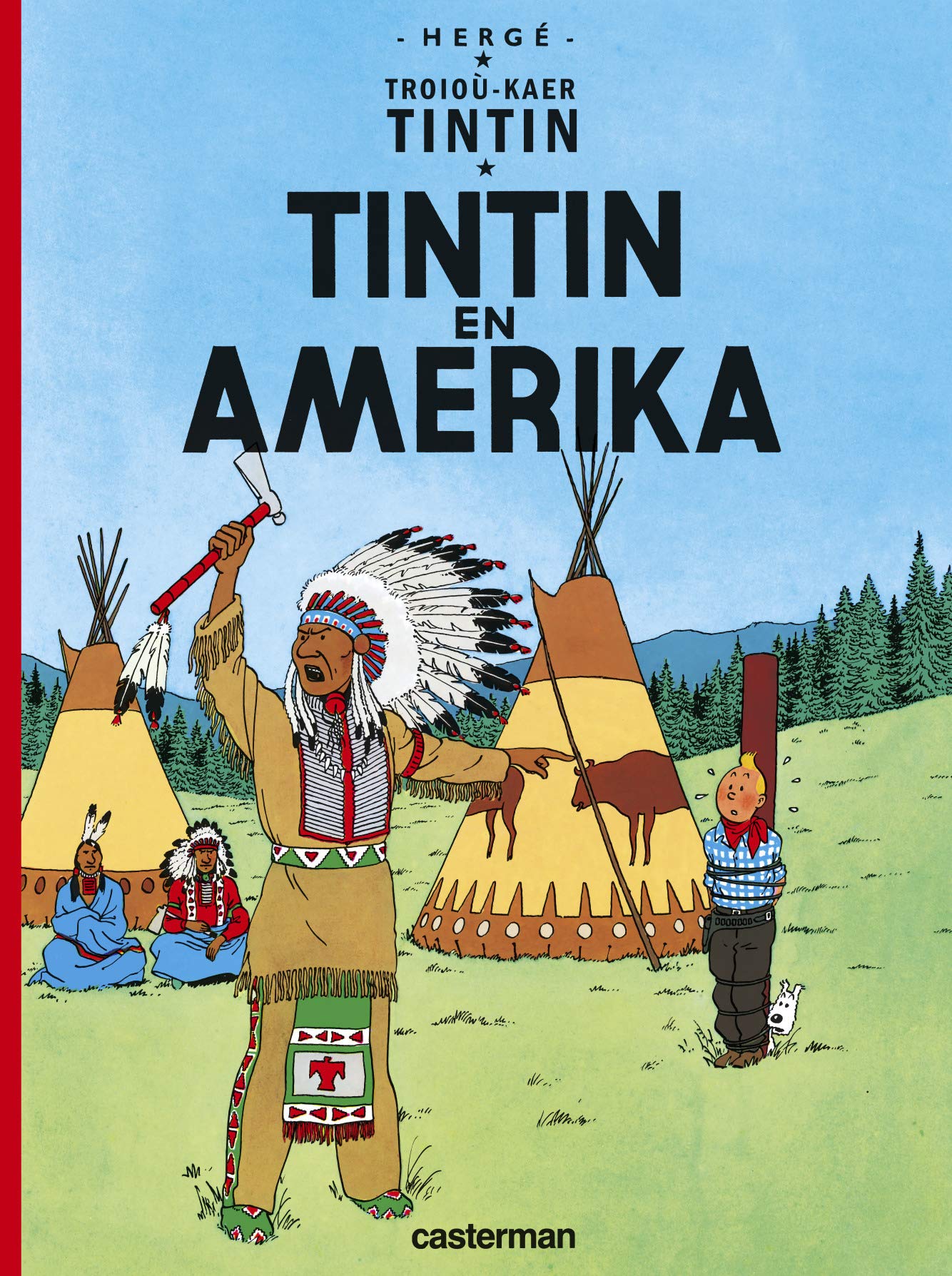 Tintin en Amérique: En breton book