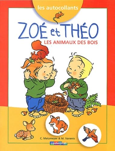 Les animaux des bois: Autocollants Books