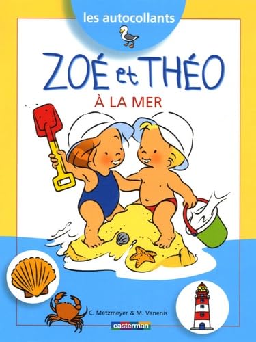 Les autocollants Zoé et Théo book