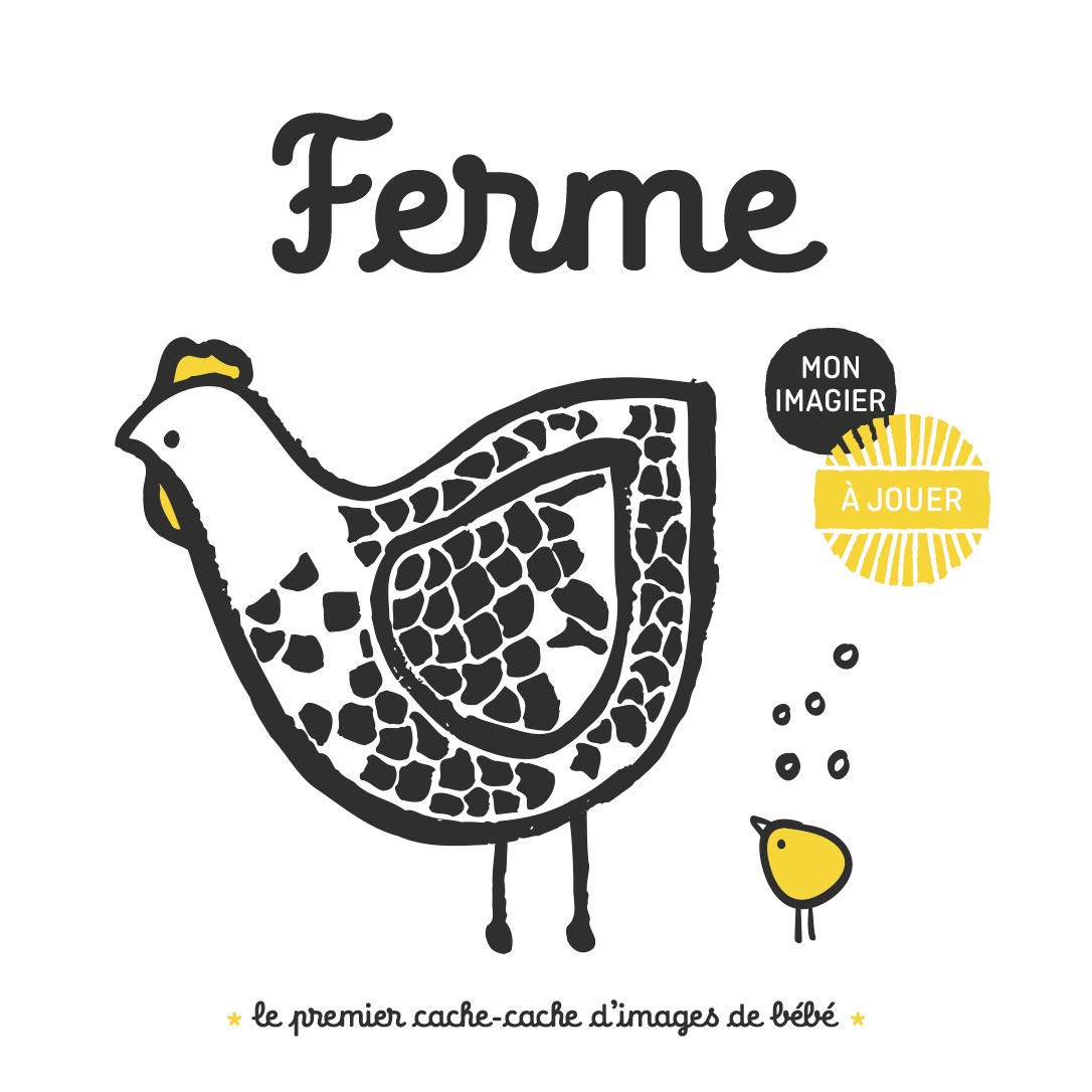 Mon imagier à jouer - Ferme: Le premier cache-cache d'images de bébé Tiptoi & Games