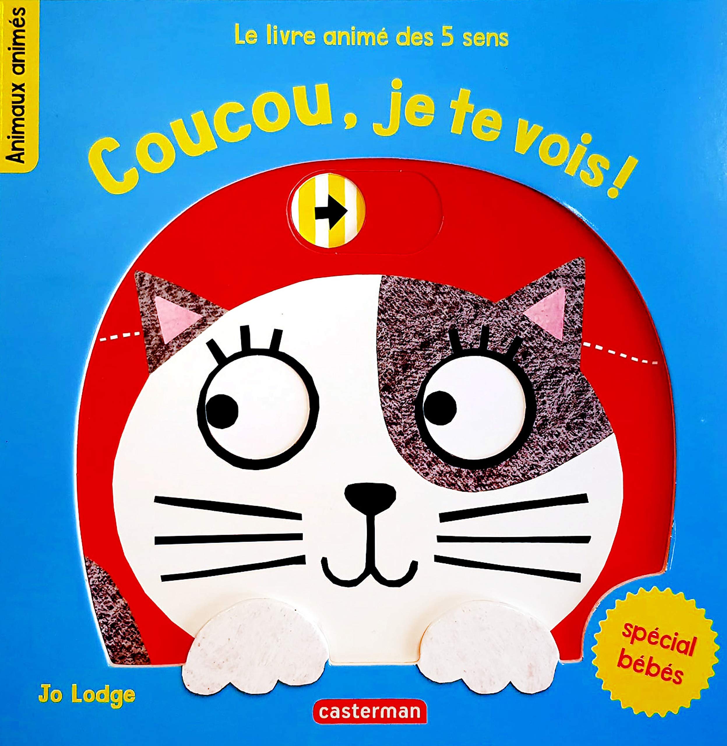 Coucou, je te vois !: LE LIVRE ANIME DES EMOTIONS Children's books