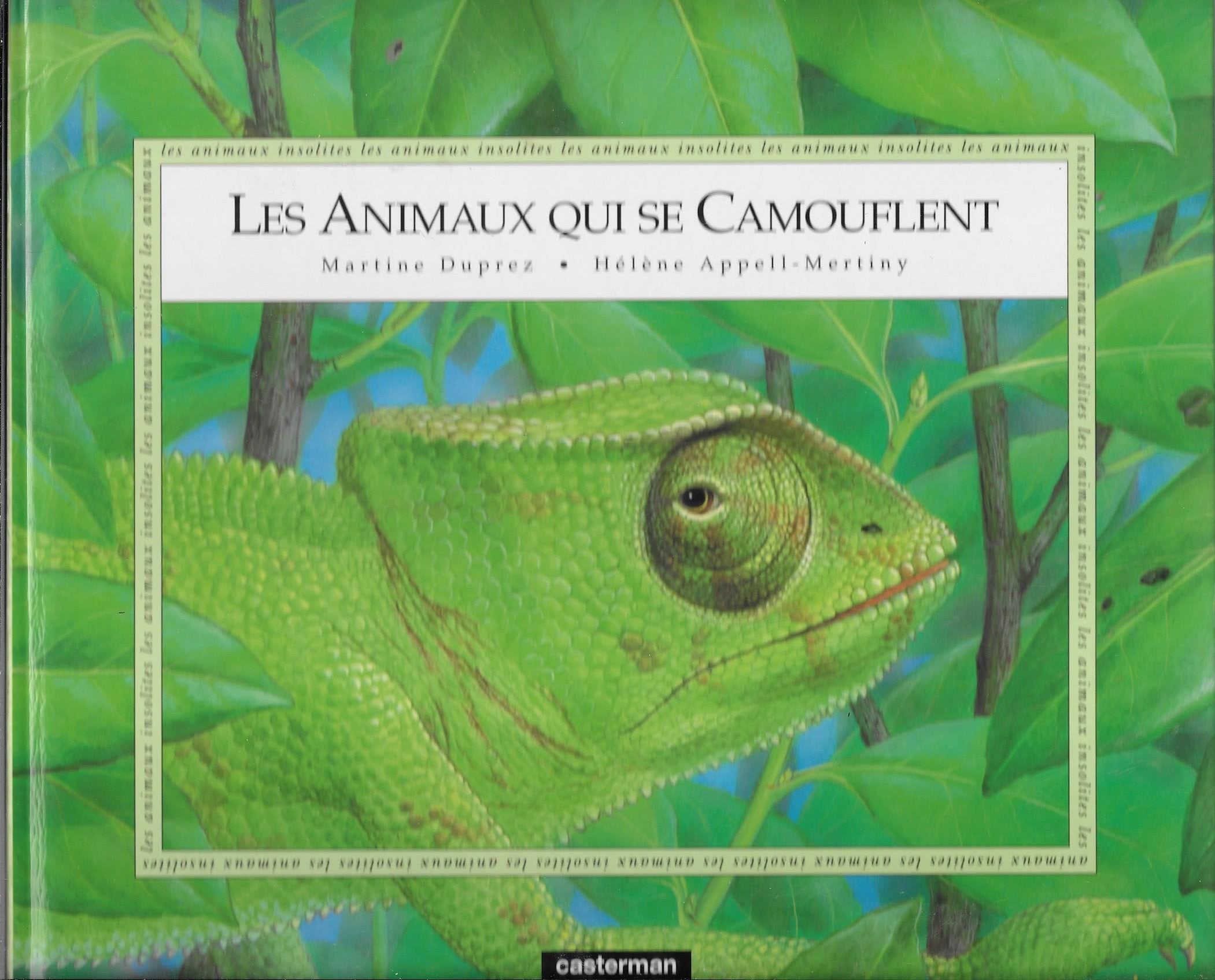 Les animaux qui se camouflent book
