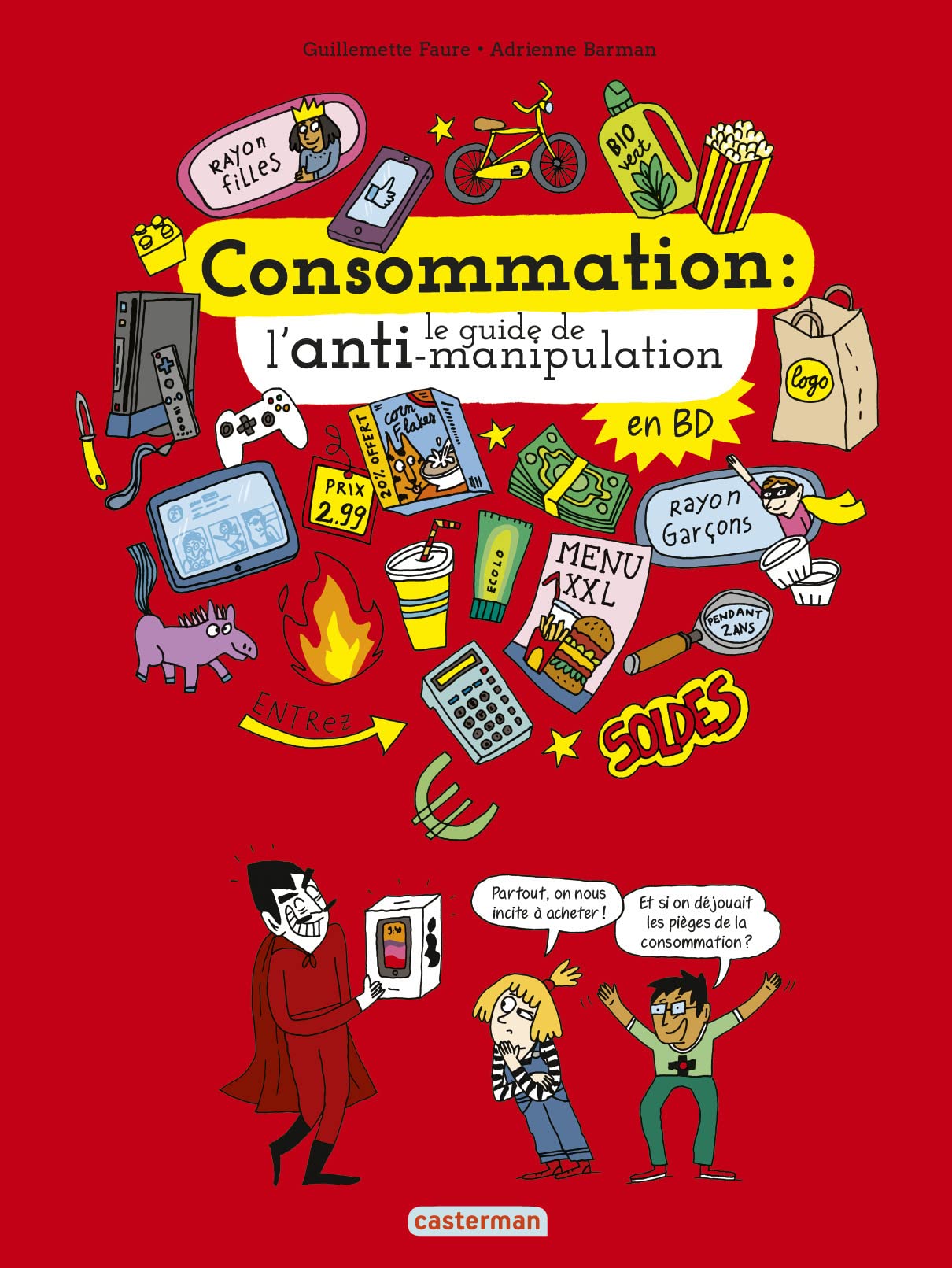 Le monde actuel en BD - Consommation, le guide de l'anti-manipulation Manga