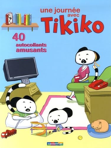 Tikiko autocollants t1 la journee book